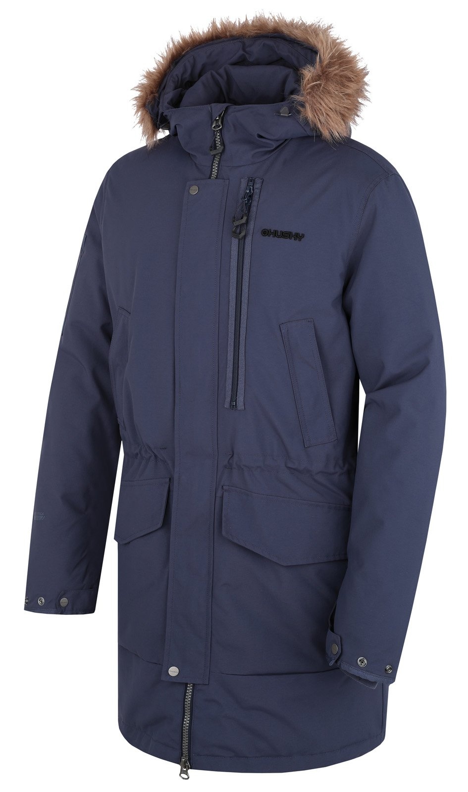 Husky Nelidas M dark blue, S Pánsky zimný kabát