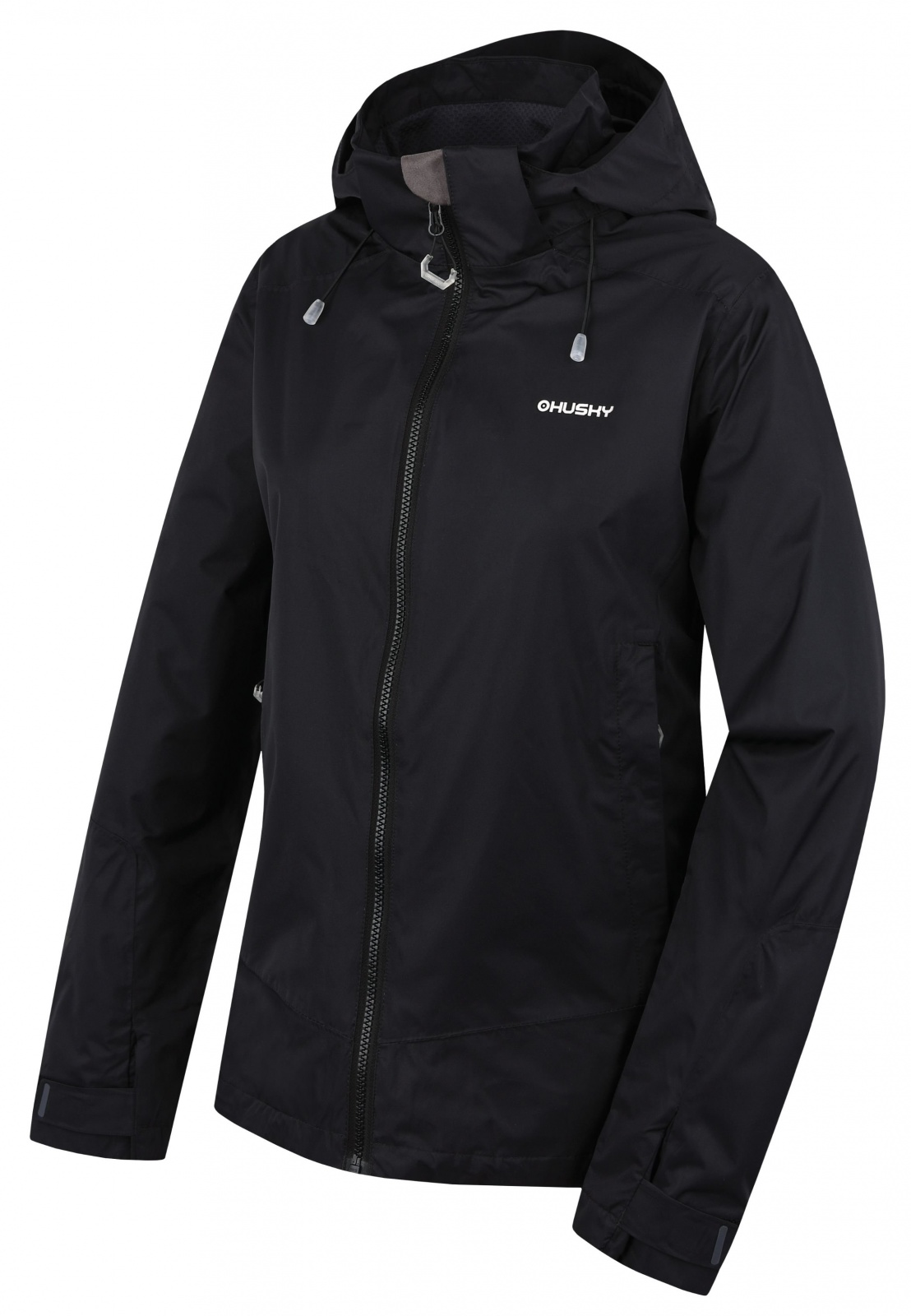 Husky Nelory L black, L Dámska hardshell bunda
