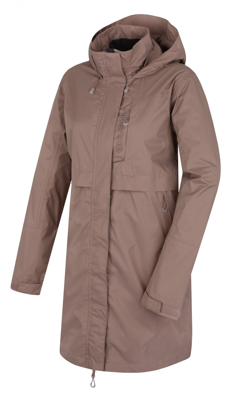 Husky Nestia L beige, XXL Dámsky hardshell kabát
