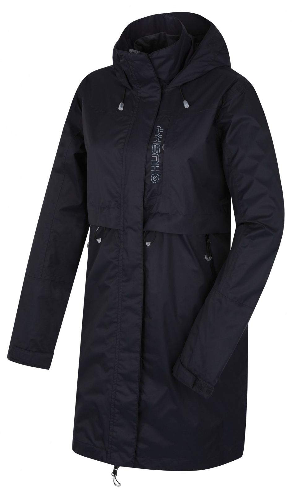 Husky Nestia L black, L Dámsky hardshell kabát