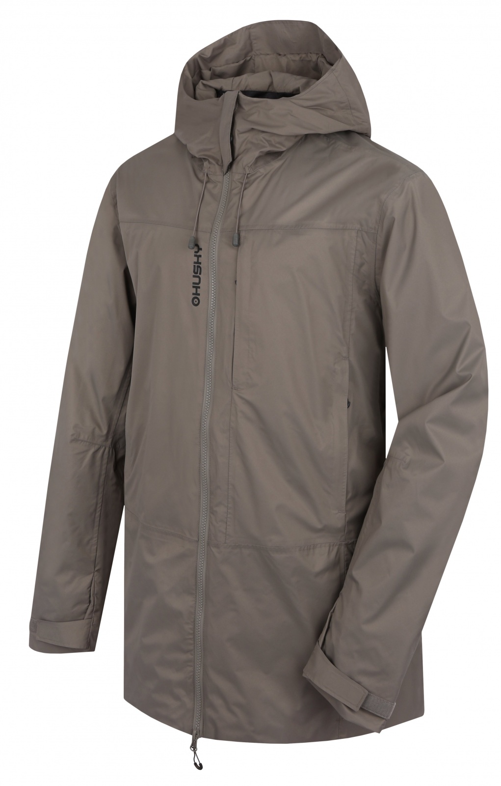 Husky Nestia M brown, XXXL Pánsky hardshell kabát