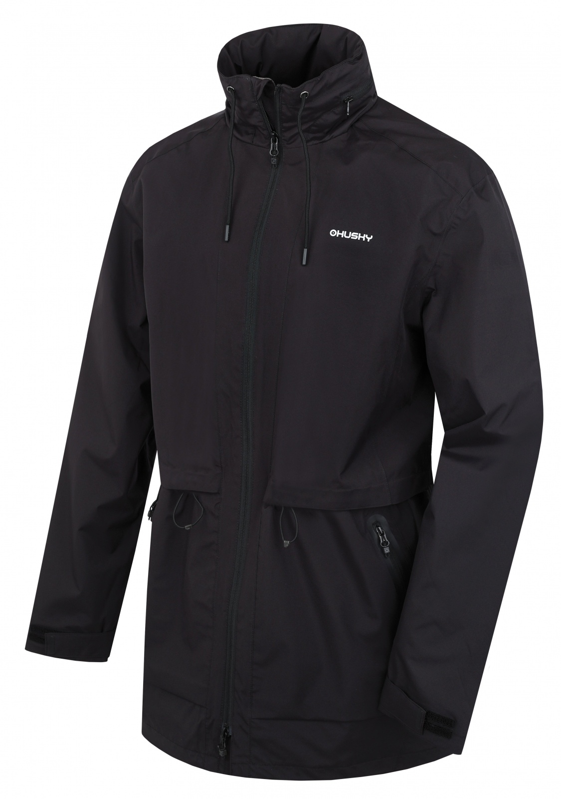Husky Nevr M čierna, L Pánsky hardshell kabát