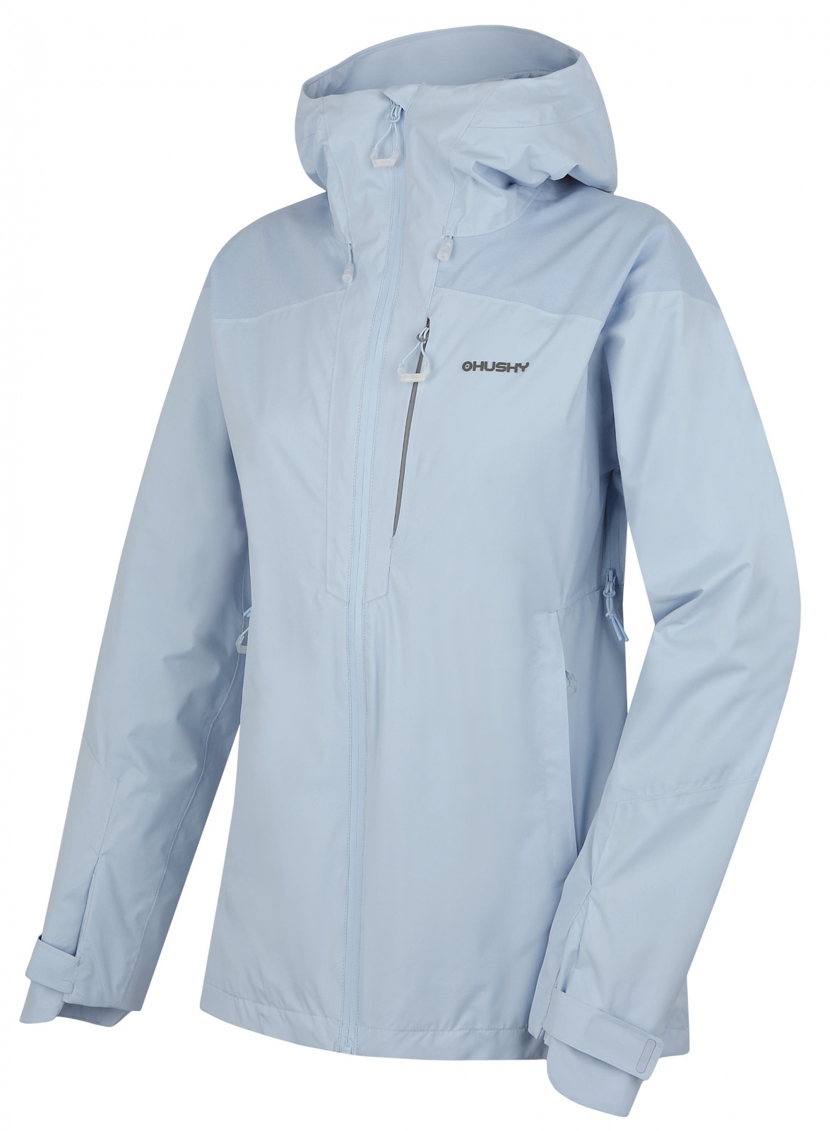 Husky Nicker L light blue, M Dámska hardshellová bunda