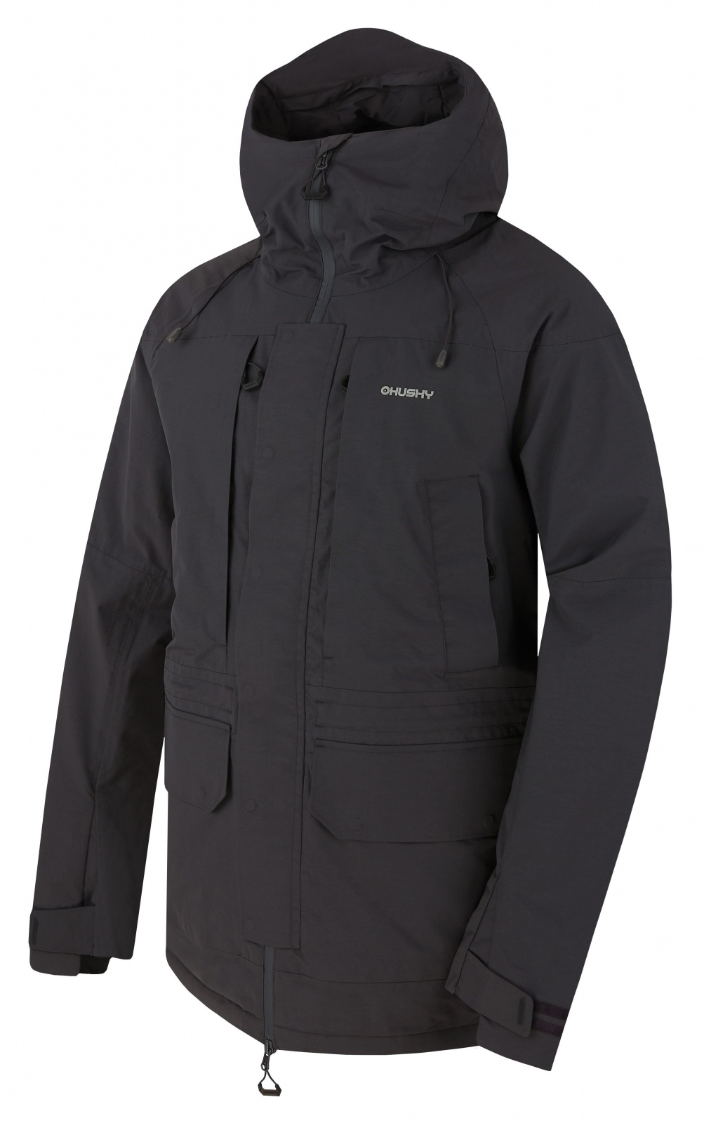 Husky Nigalo M graphite, L Pánska hardshell bunda