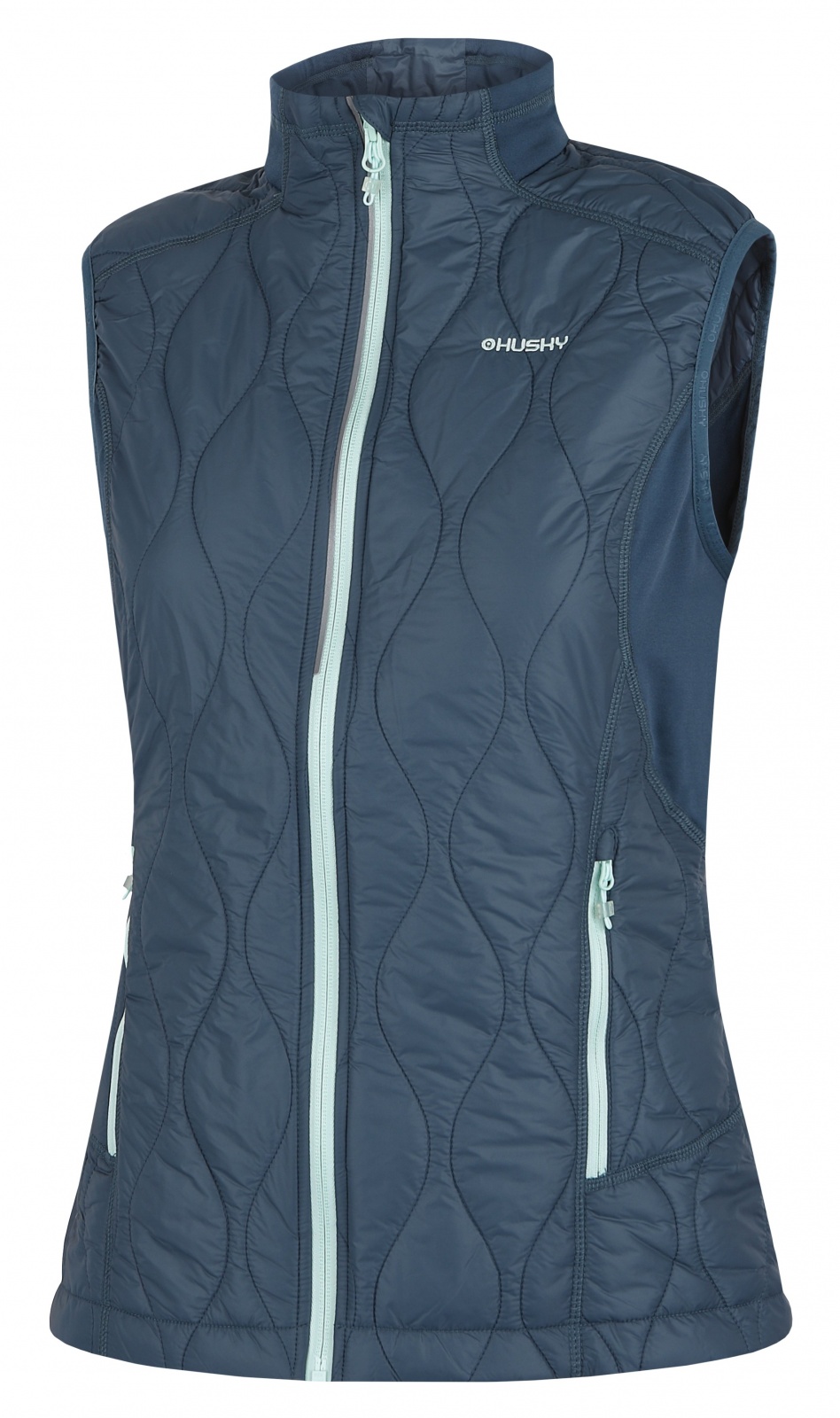 Husky Nimesie L faded turquoise, XL Dámska vesta