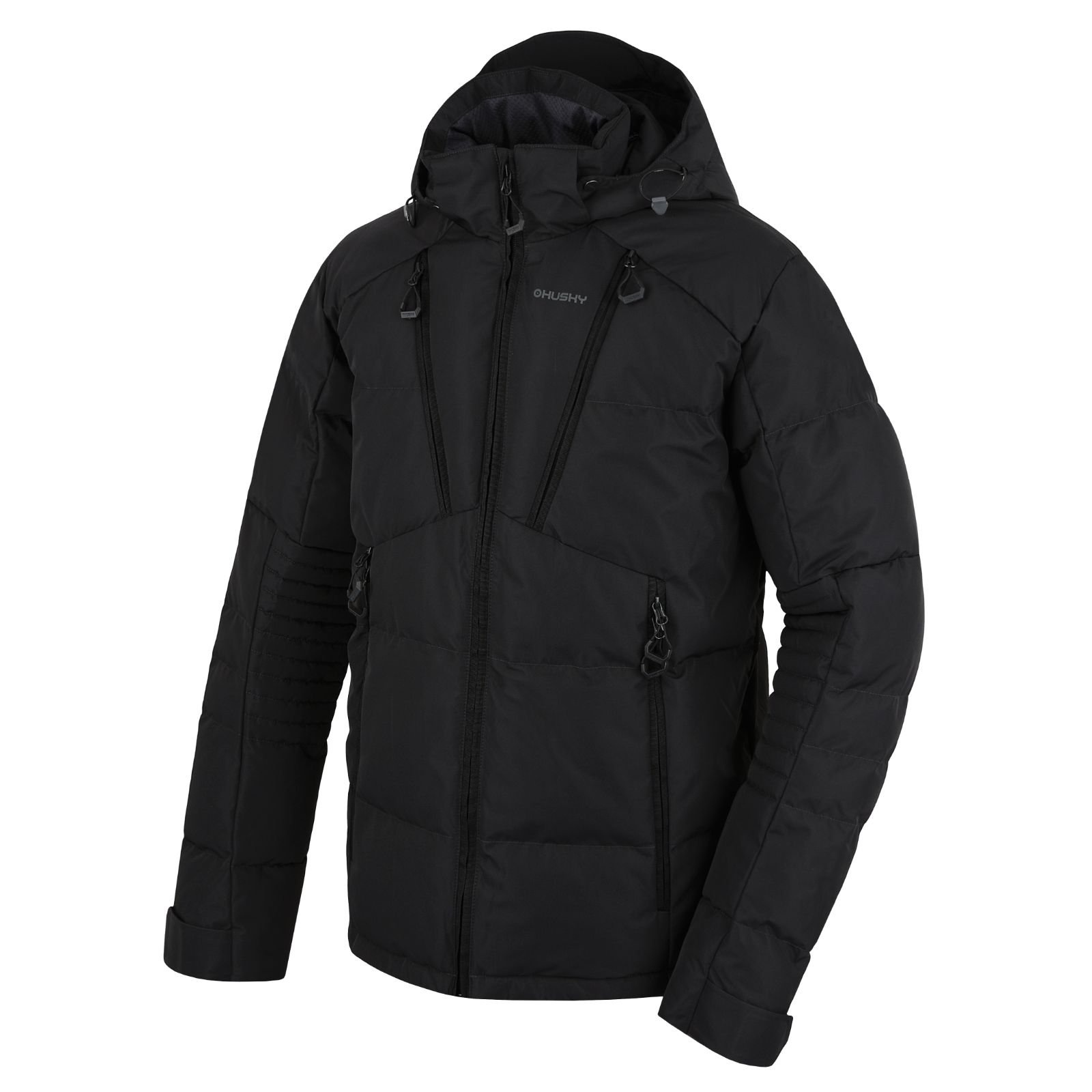 Husky Norel M black, XXXL Pánska plnená zimná bunda