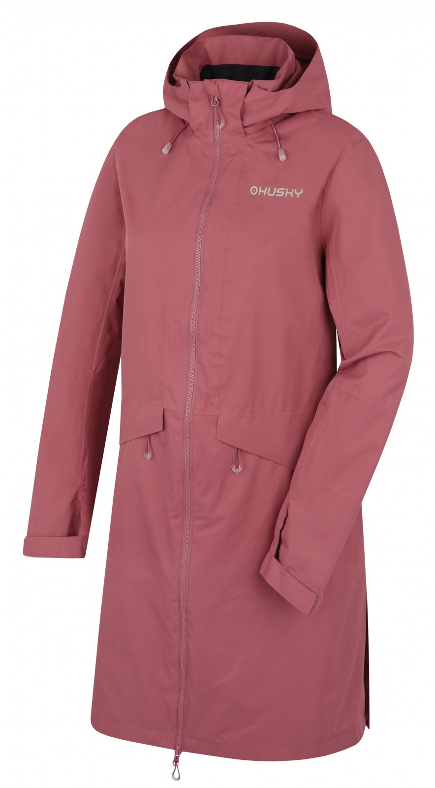 Husky Nua L faded pink, M Dámsky hardshell kabát