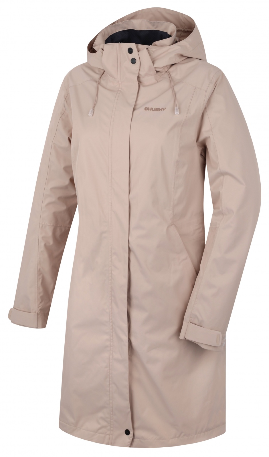 Husky Nut L beige, XS Dámsky hardshell kabát