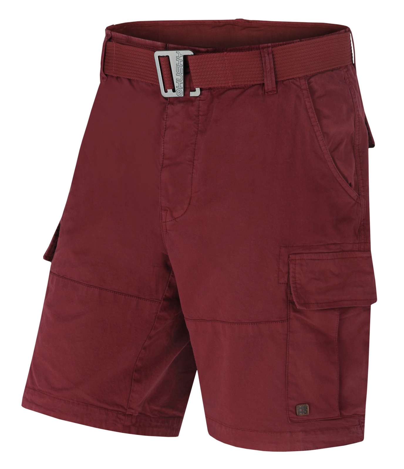 Husky Ropy M bordo, XL Pánske bavlnené kraťasy