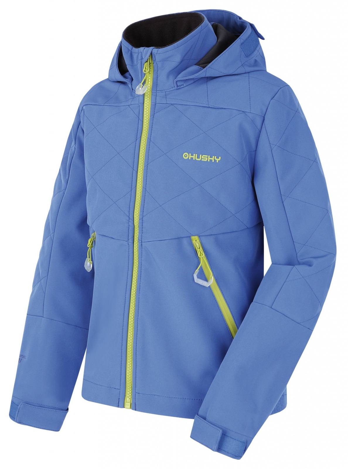 Husky Salex K blue, 140 Detská softshellová bunda