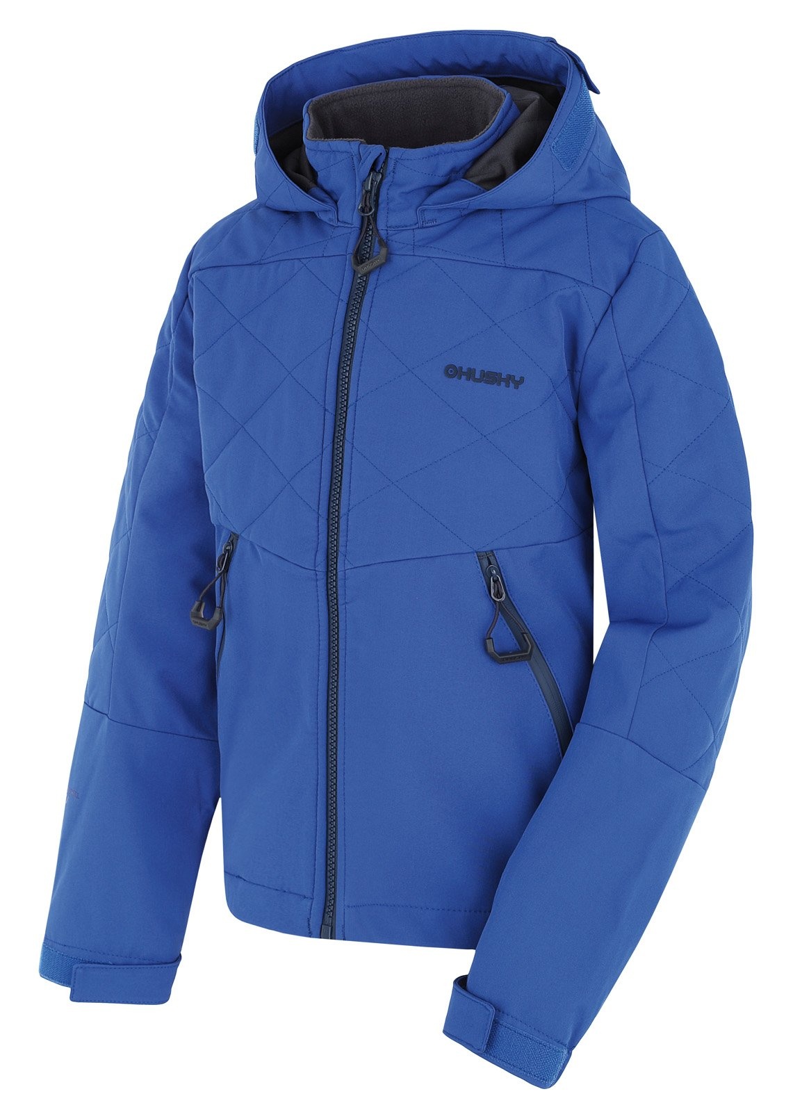 Husky Salex K dk. blue, 134 Detská softshell bunda