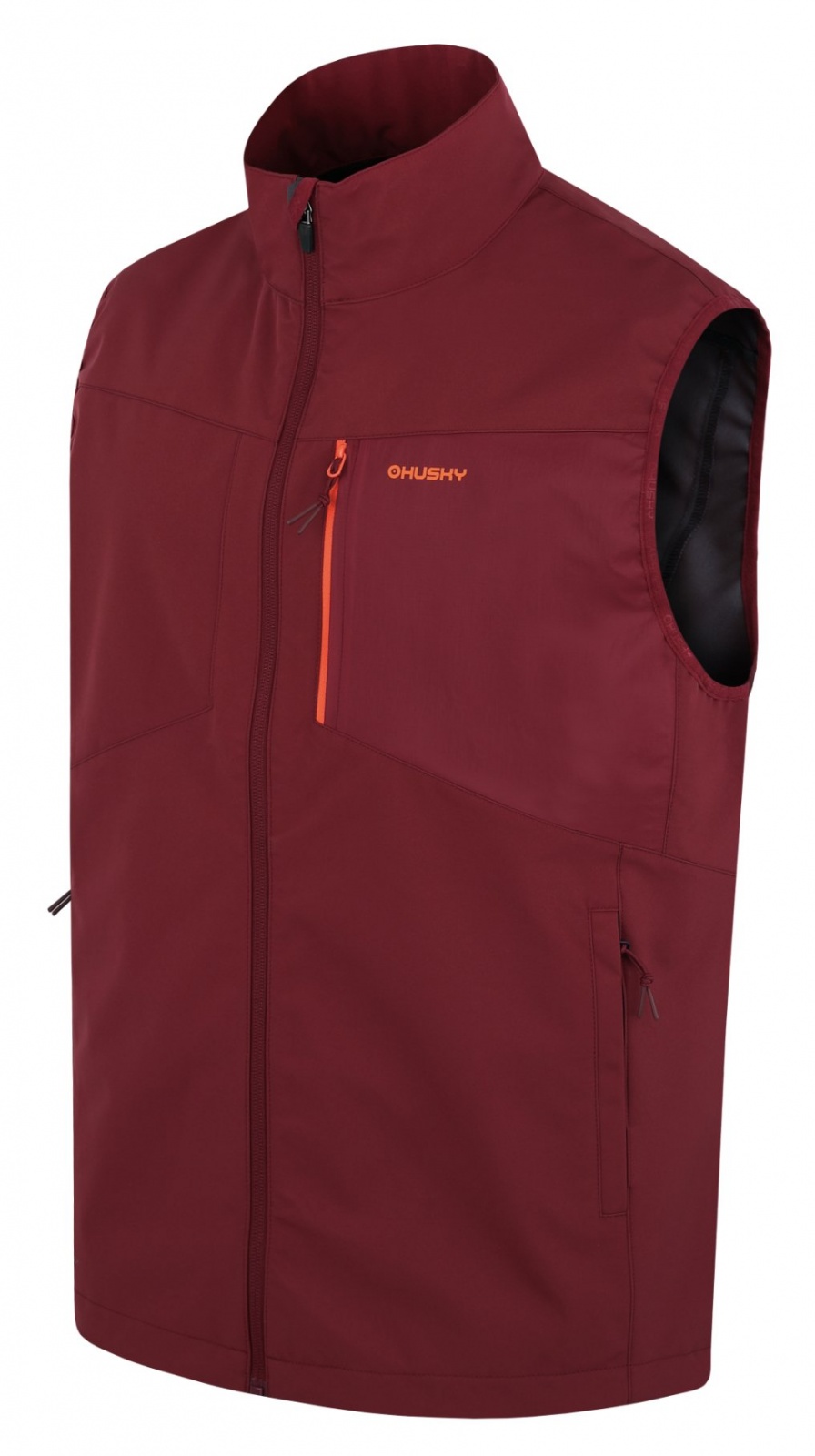 Husky Salien M bordo, XL Pánska softshell vesta