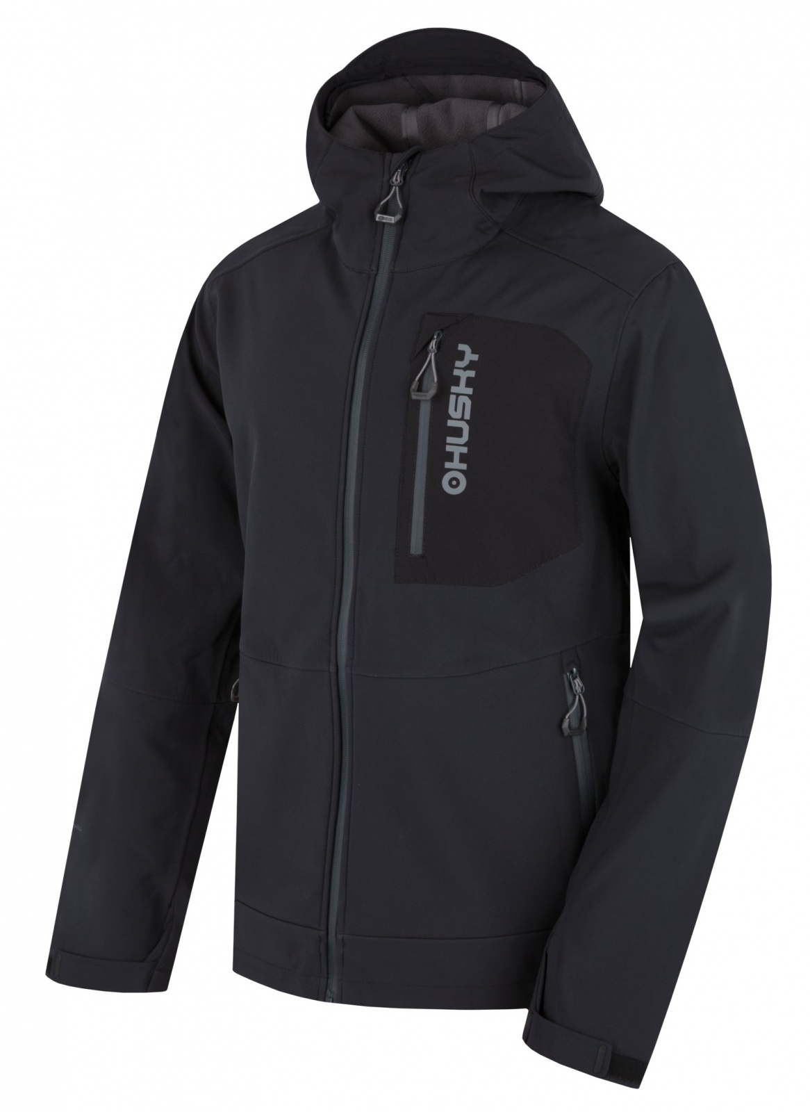 Husky Samai M black, L Pánska softshell bunda