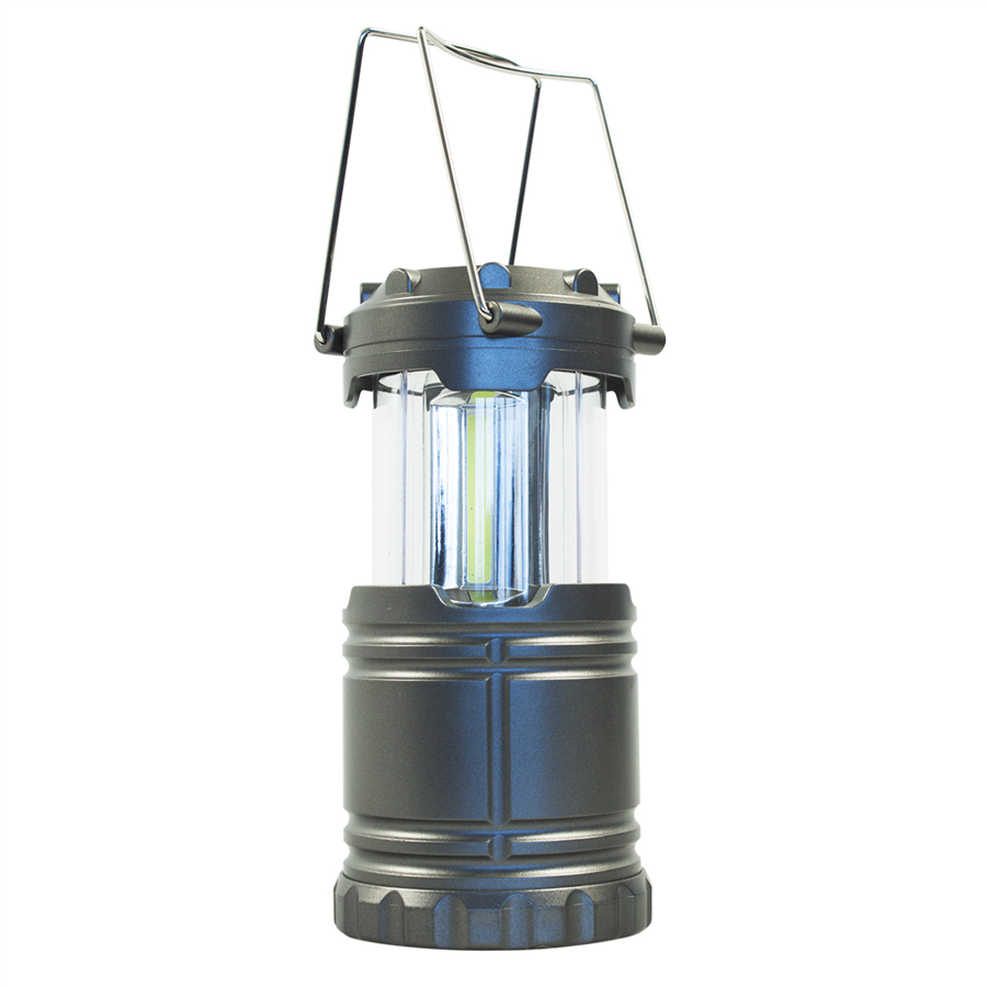 Yate Camping lantern 3 COB LED čierna Kempingová lampa