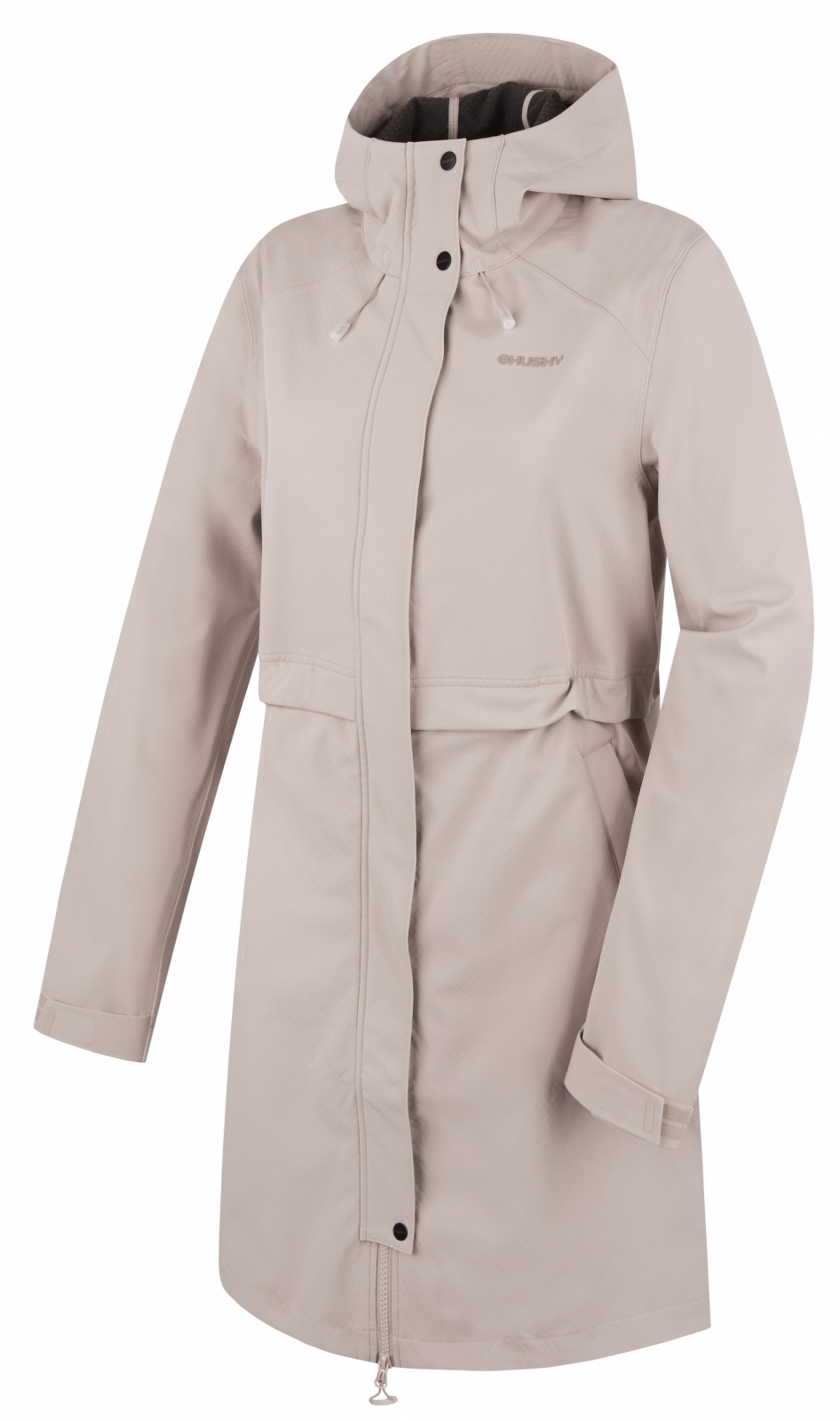 Husky Sephie L beige, XS Dámsky softshell kabát