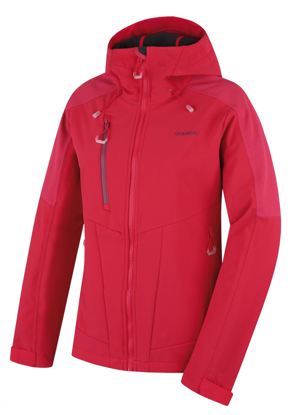 Husky Sevan L pink, L Dámska softshell bunda