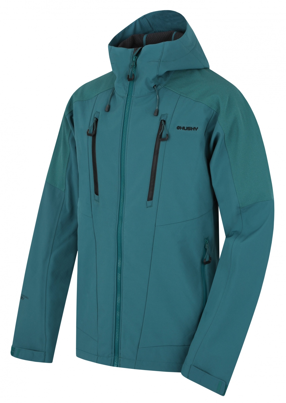 Husky Sevan M dark mint, XL Pánska softshellová bunda
