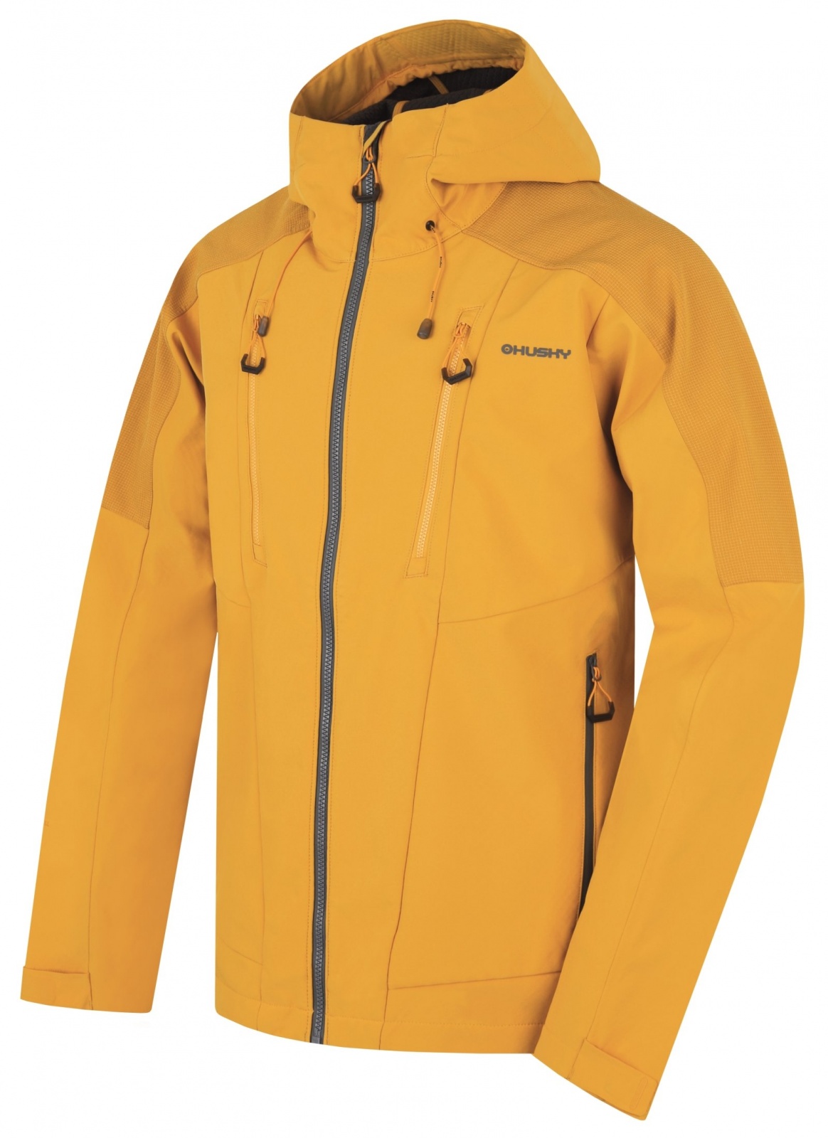Husky Sevan M yellow, S Pánska softshellová bunda