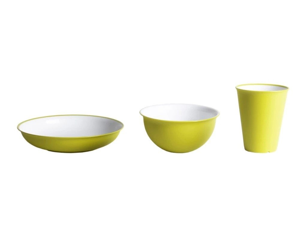 Omada Sanaliving Set 3pcs Verde Acido Súprava riadu