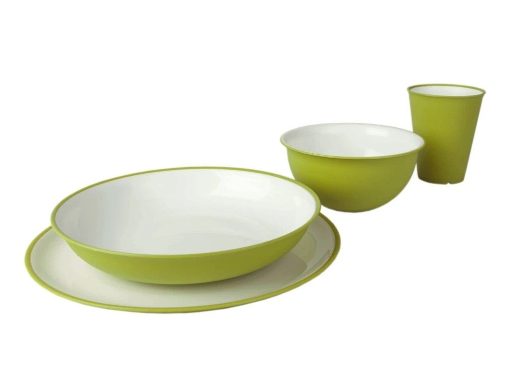 Omada Sanaliving Set 4pcs Verde Mela Súprava riadu