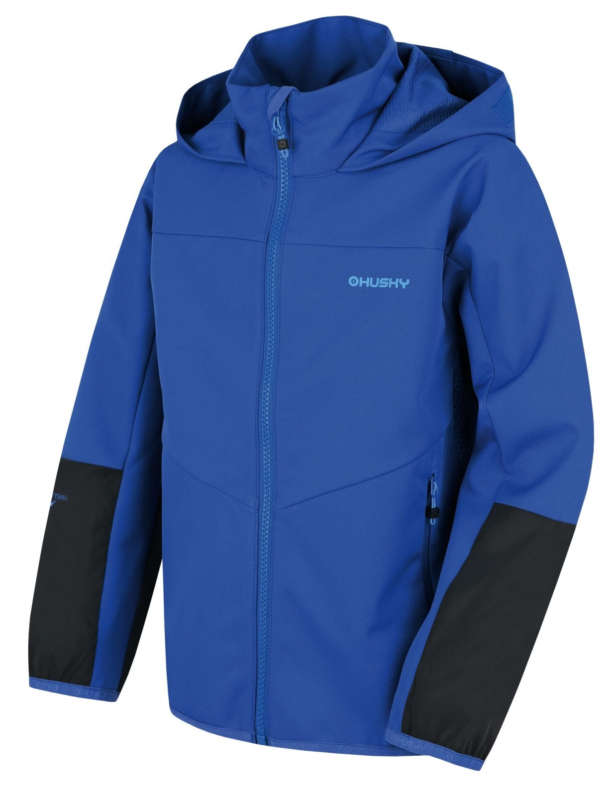 Husky Sonny K blue, 164 Detská softshell bunda