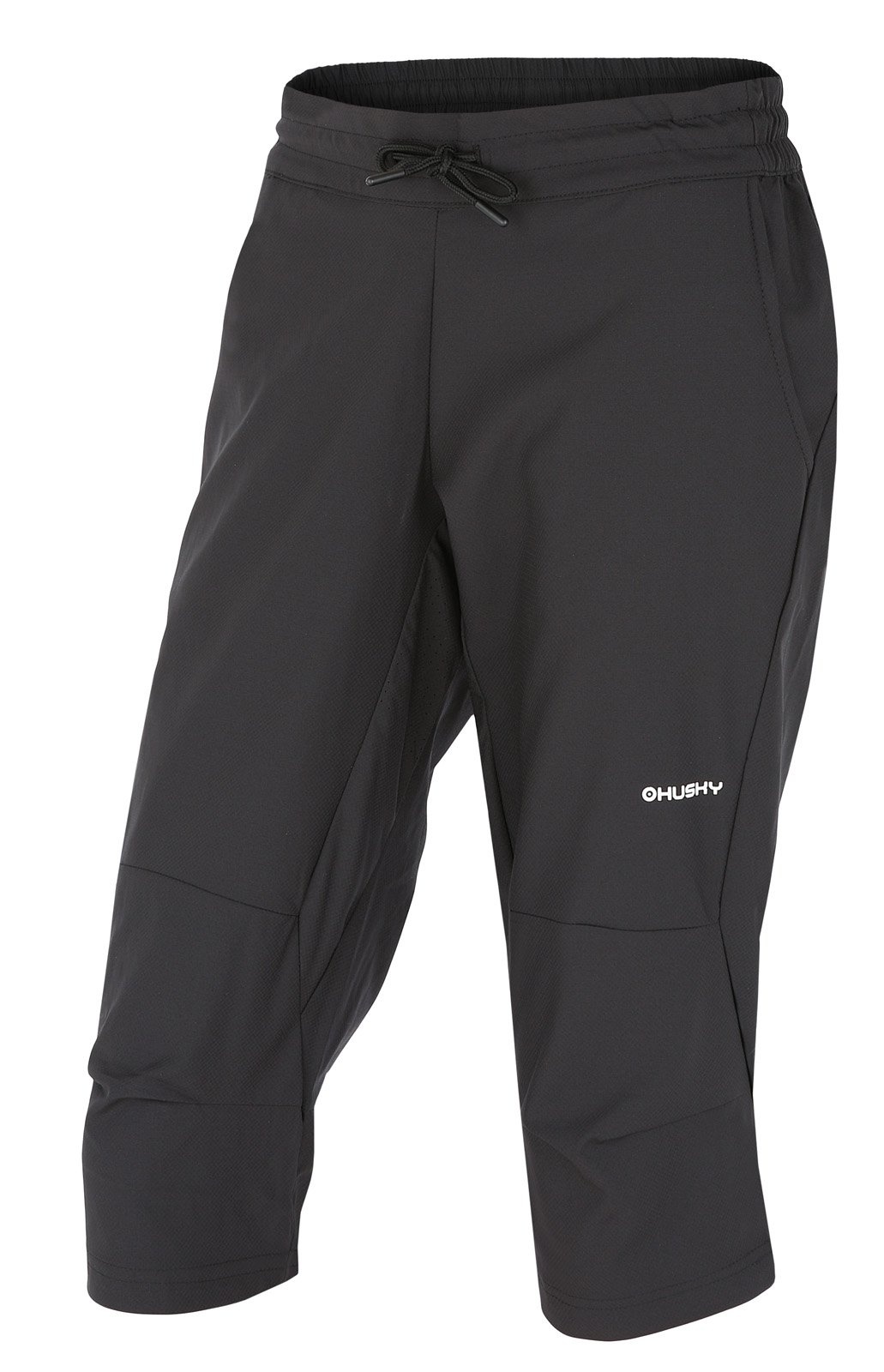 Husky Speedy L čierna, XL Dámske outdoorové 3/4 nohavice