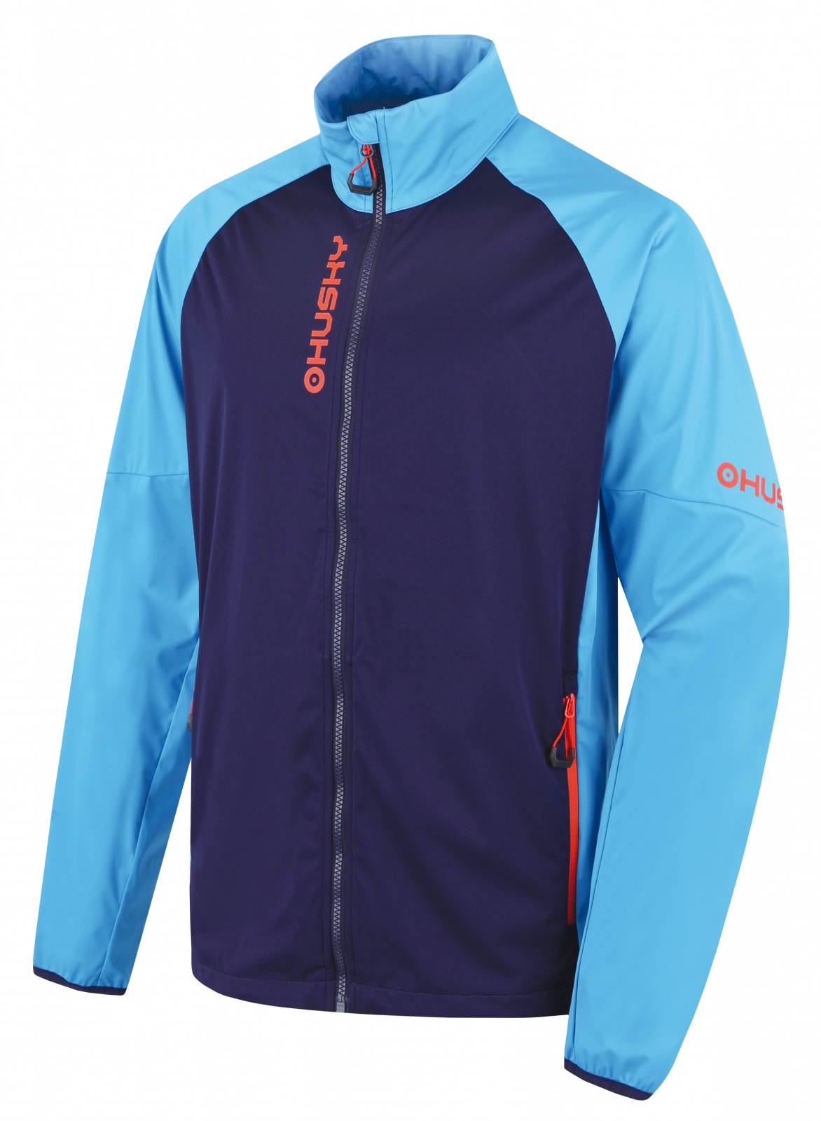 Husky  Suli M blue, XL Pánska softshell bunda