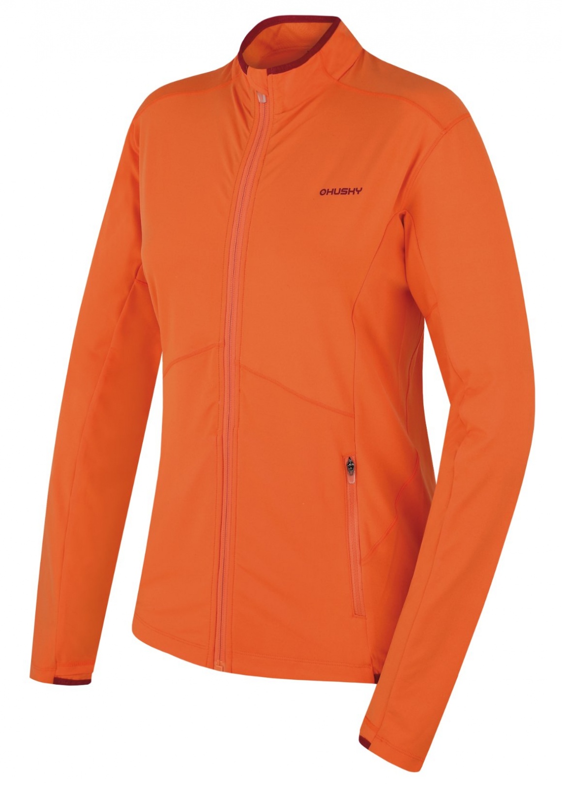 Husky Tarp zips L lt. orange, XS Dámska mikina na zips