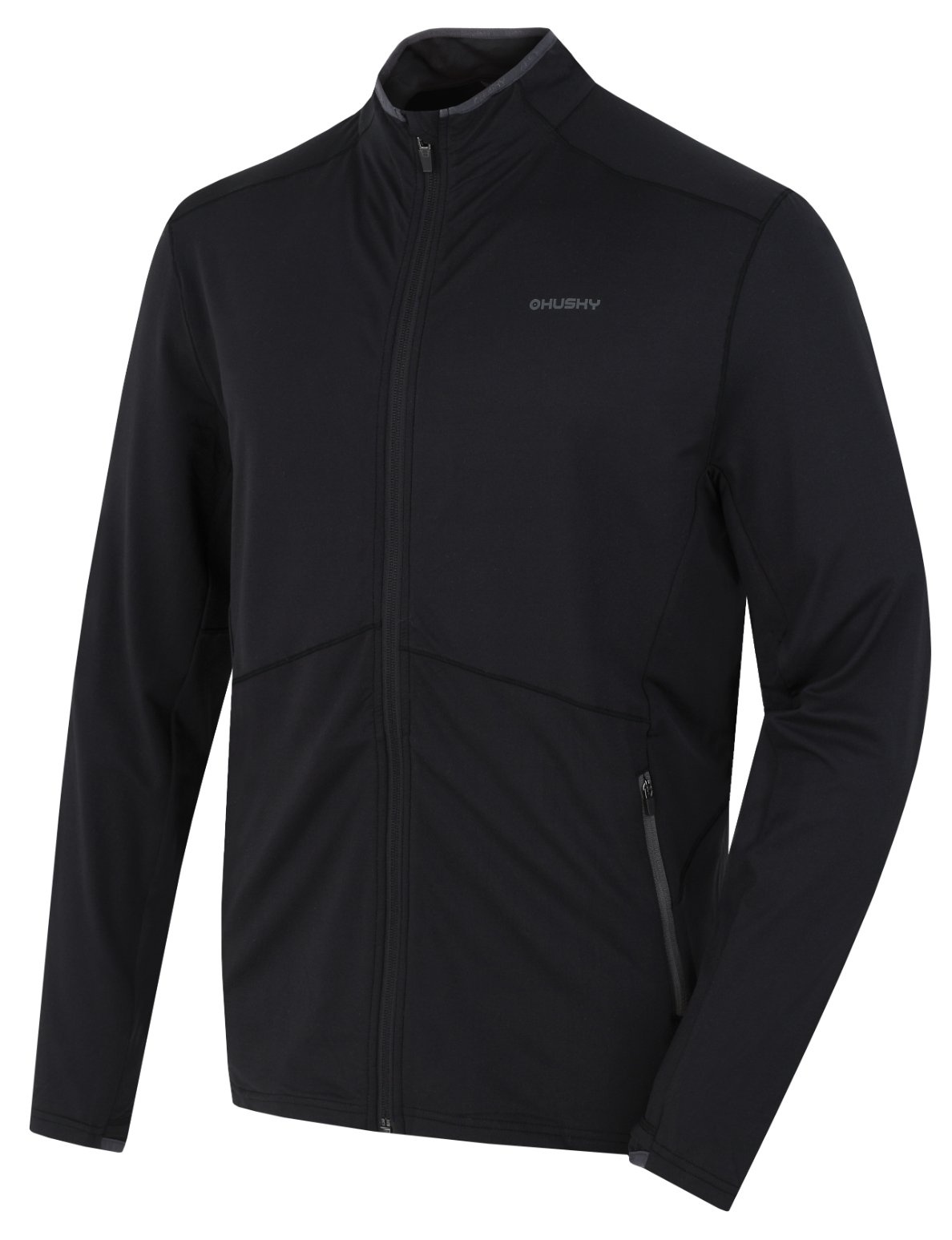 Husky Tarp zips M black, XXL Pánska mikina na zips