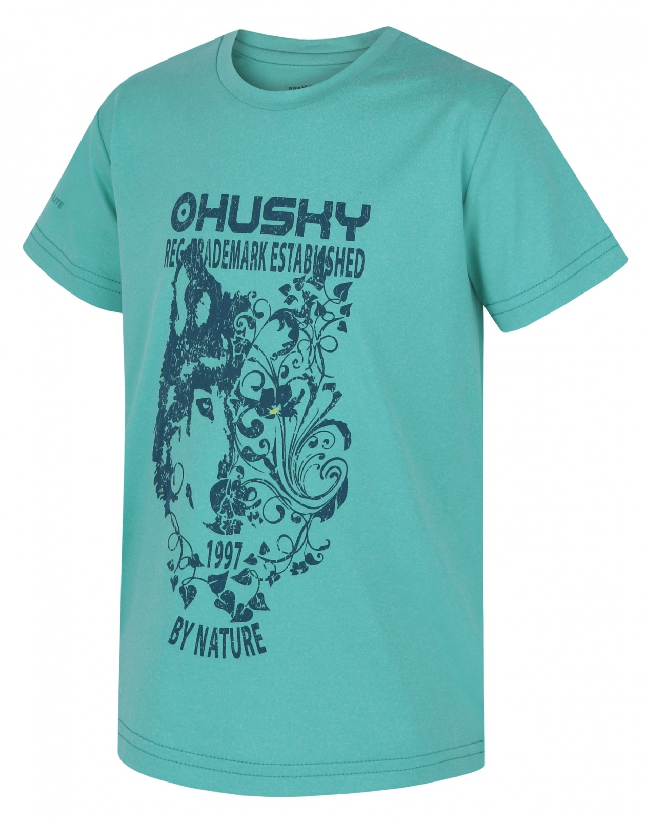 Husky Tash K turquoise, 152 Detské funkčné tričko