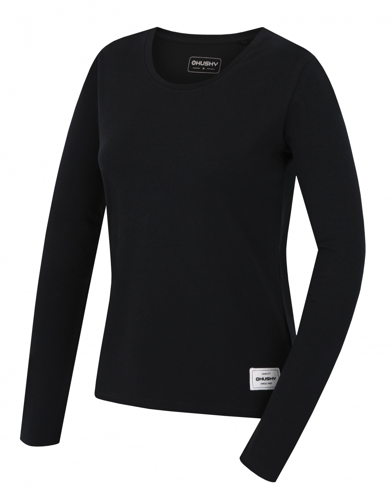 Husky Tee Loba L black, XL Dámske bavlnené tričko