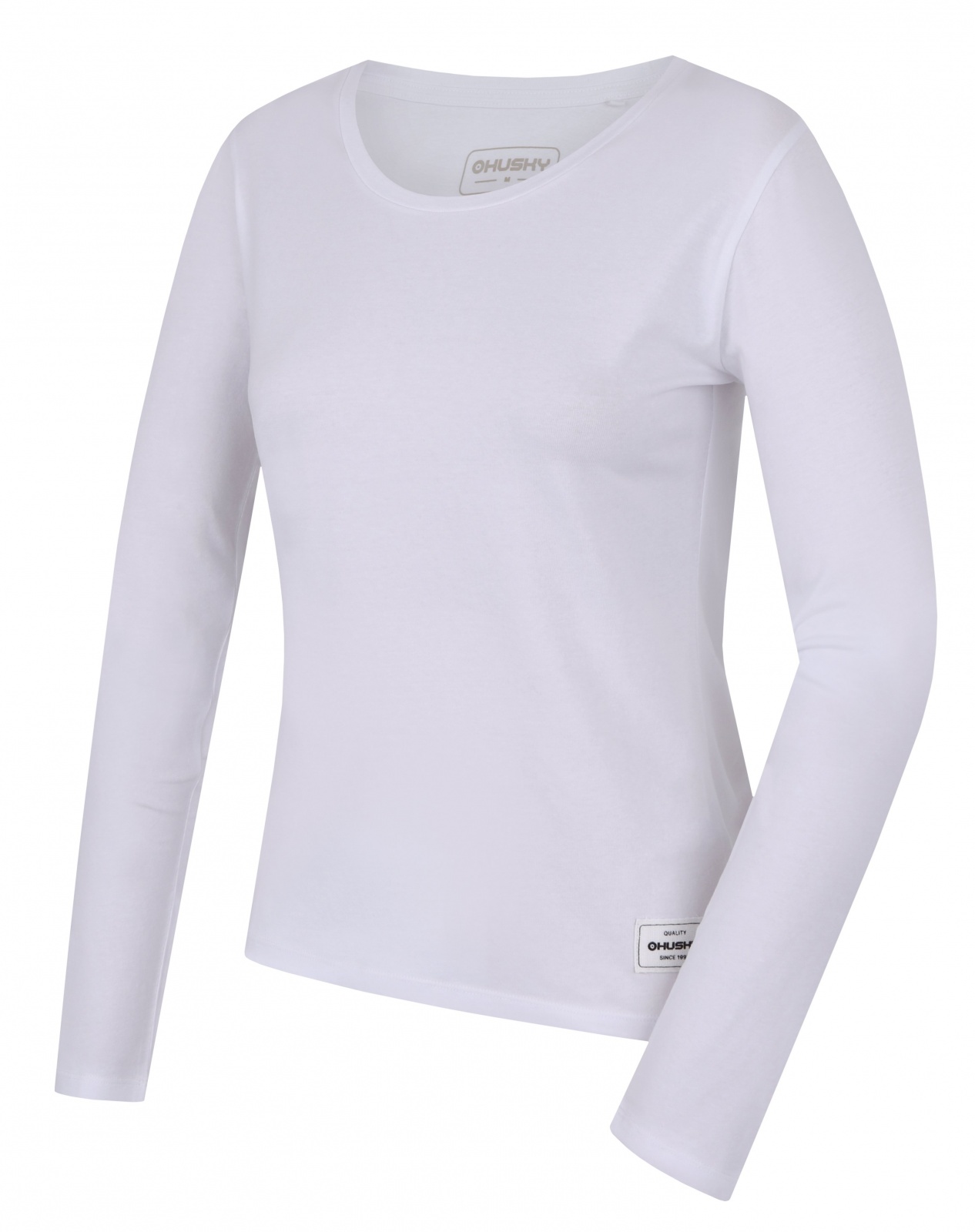 Husky Tee Loba L white, XS Dámske bavlnené tričko