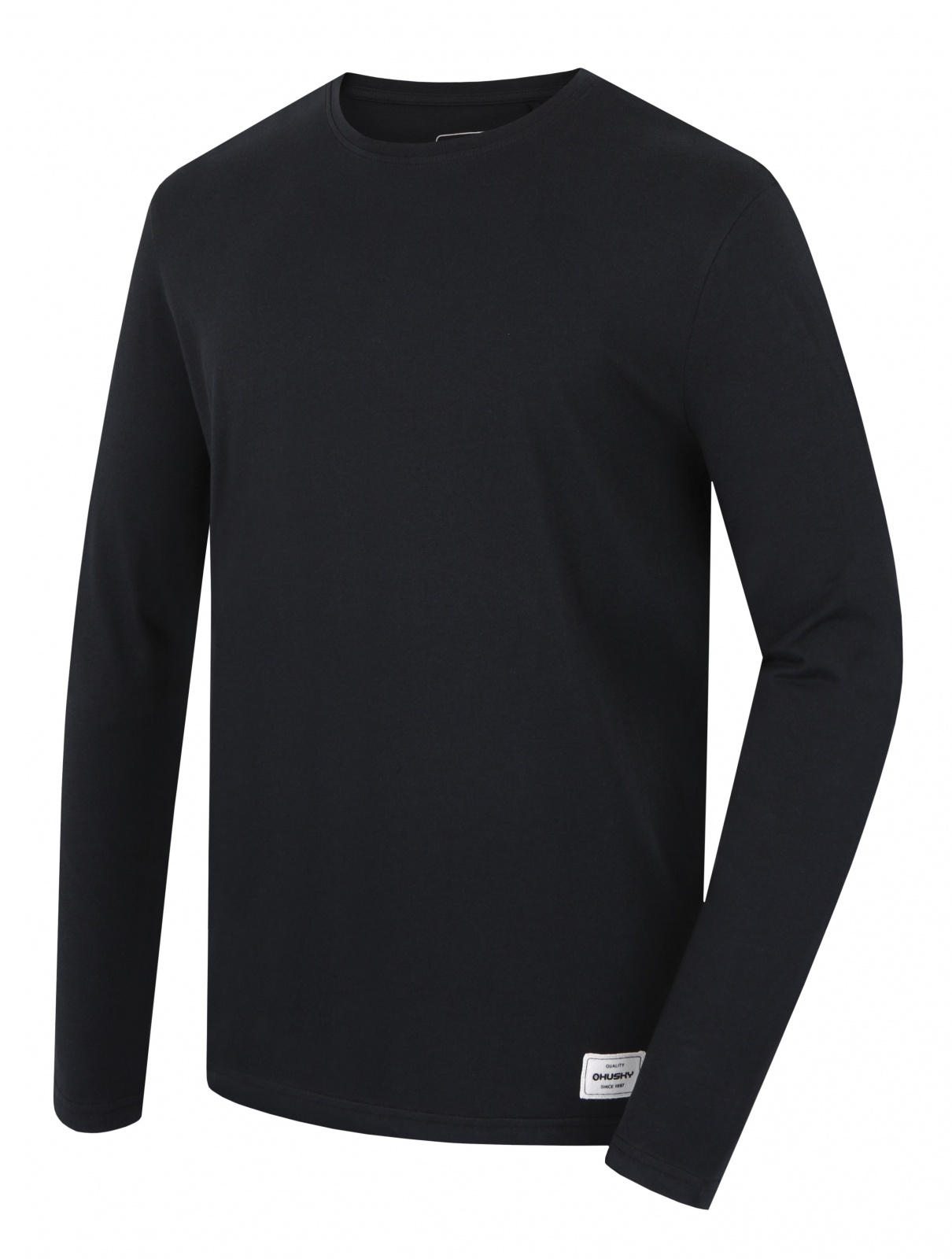 Husky Tee Loba M black, XL Pánske bavlnené tričko