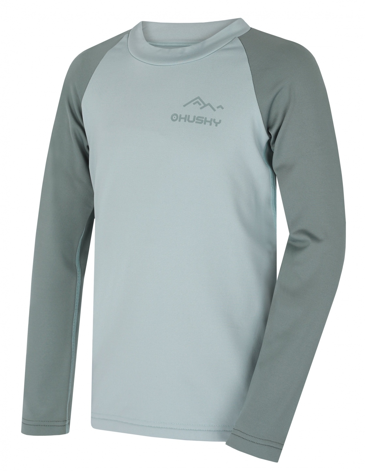 Husky Active winter Tombo faded green, 134 Detské termoprádlo