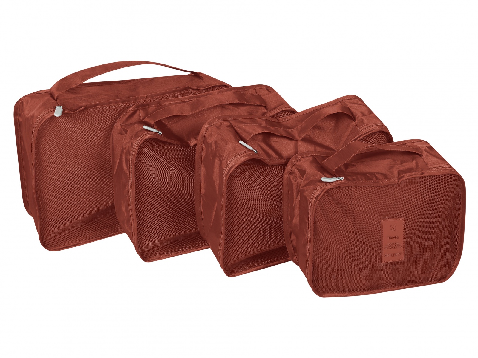 Husky Travel - set 4ks dark orange Cestovný organizér