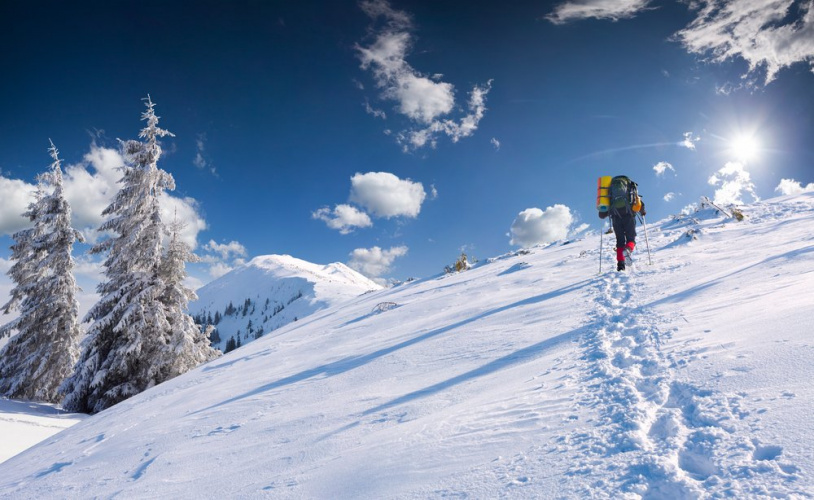Vysokohorská turistika v zime: pravidlá a najčastejšie chyby
