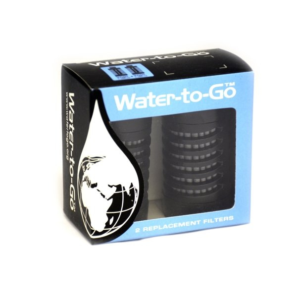 Water To Go Náhradny filter na fľašu Water To Go čierna Doplnky
